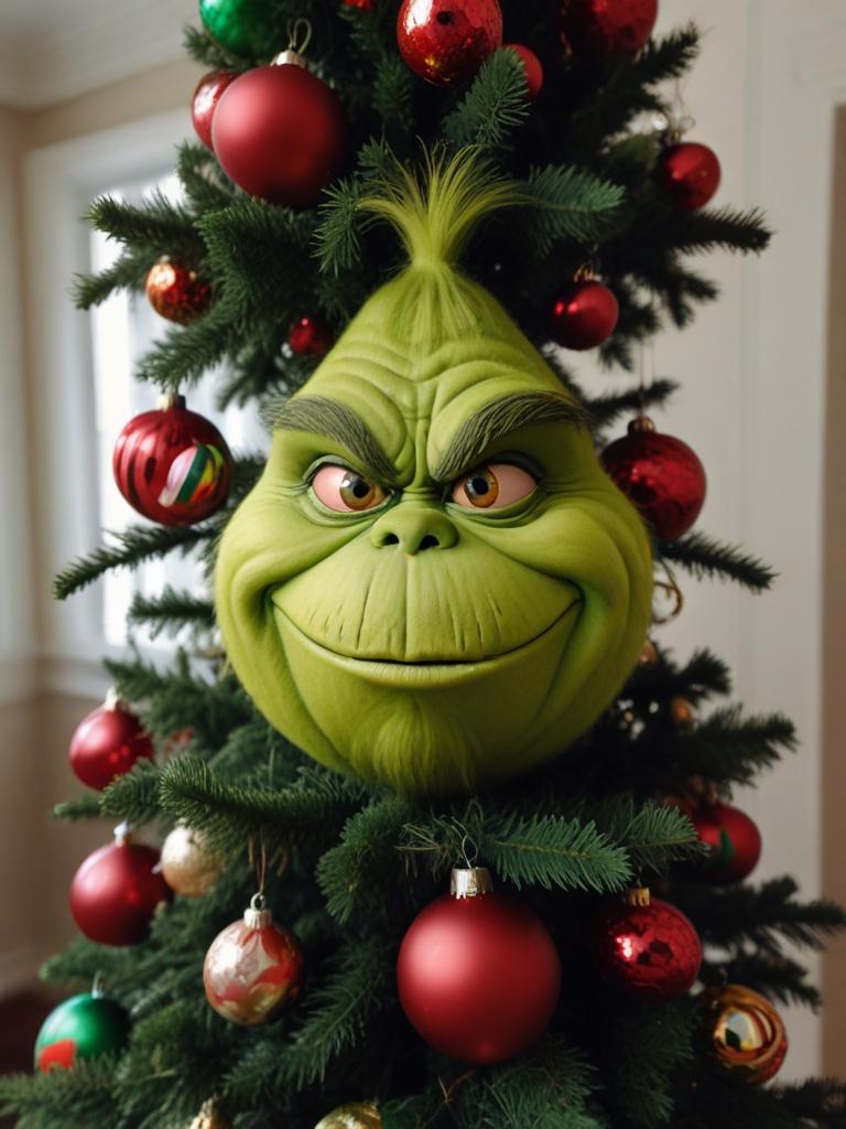 Grinch Christmas Tree photo